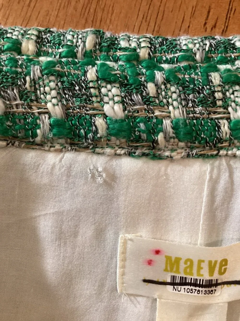 Maeve Tweed Shacket - 1X - Anthropologie
